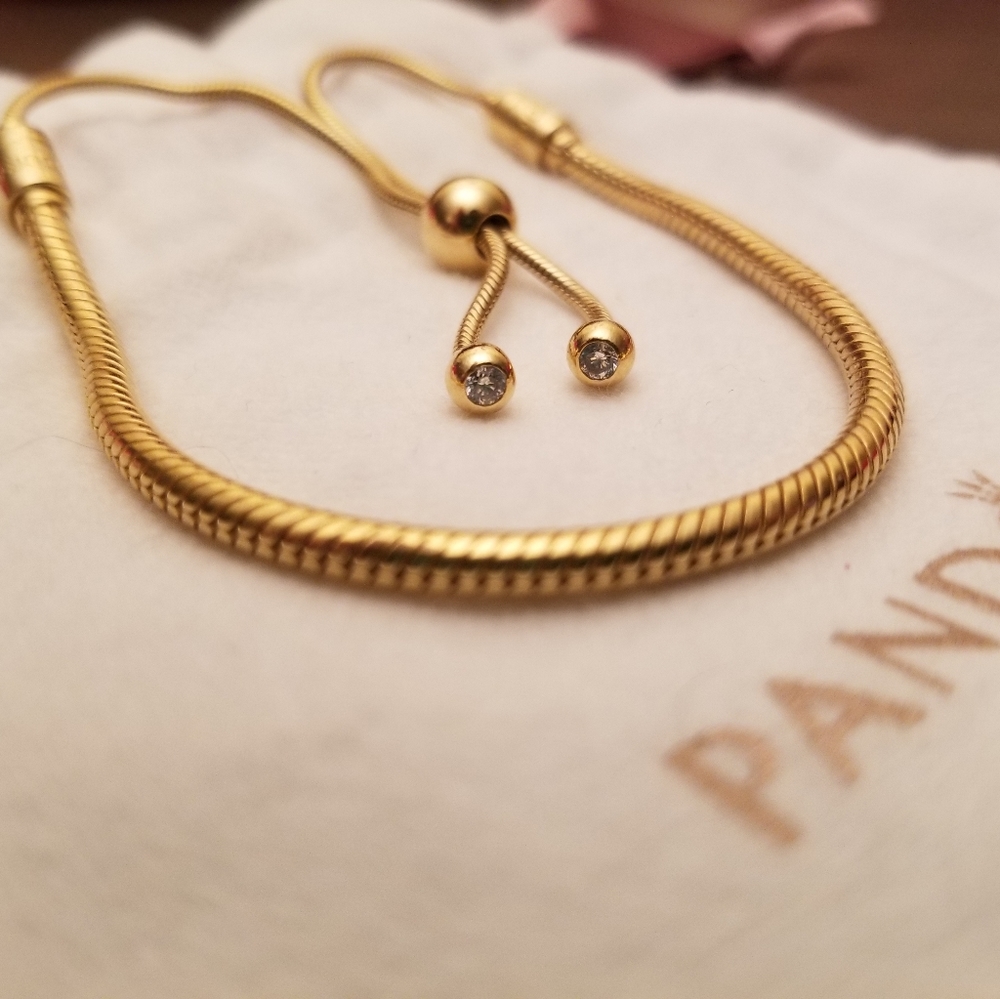Pandora Moments Snake Chain Slider